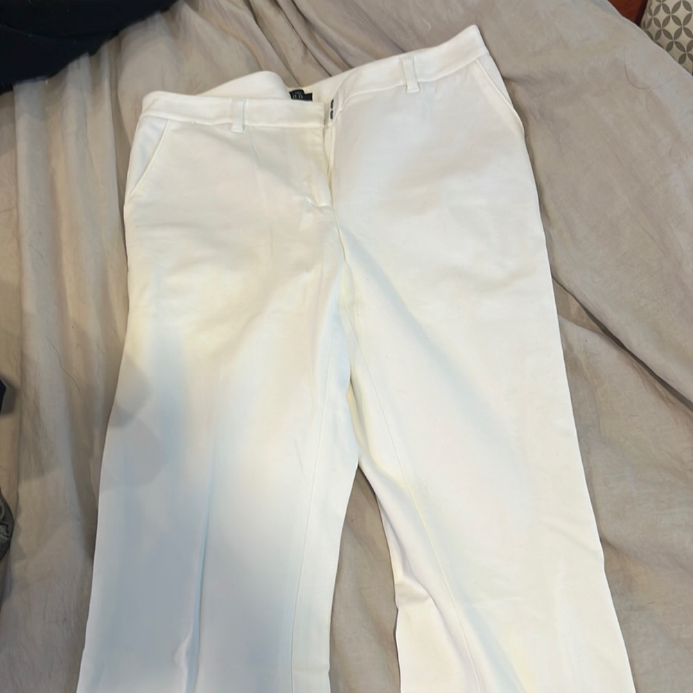 WHBM like new white pants